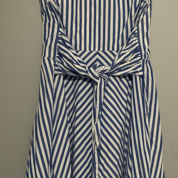 Hobbs London Sleeveless Belted Dress UK 18 - Picture 3 of 4